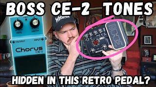 Zoom g2.1u Chorus = Boss CE-2 Chorus ? [viewer question]