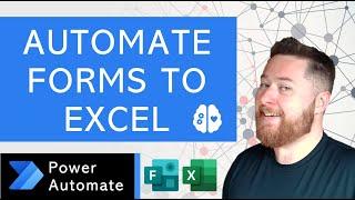 How to power automate Microsoft forms to Excel