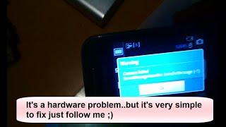 How to fix camera failed error message handler. handlemessage (-1)