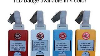 TLD Badge in radiology THERMO LUMINESCENT DOSIMETER