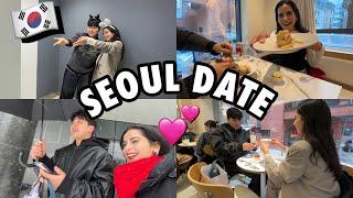 FIRST SNOW DATE ️ | Seoul Vlog