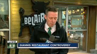 Milwaukee Bucks superstar Giannis Antetokounmpo denied victory dinner at BelAir Cantina