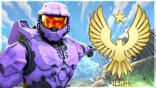 HALO INFINITE MAX RANK HERO ACHIEVED