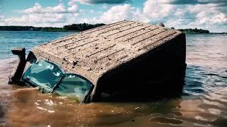 Jeep Wrangler sank