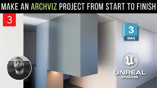 3. 3D Modeling Doors, Windows & Closets | Archviz Project From Start To Finish