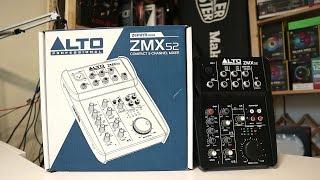 Best 5 Channel Audio Mixer for your live streaming - Alto Professional ZMX 52