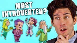 What are the Most Introverted of the 16 Personalities? (and the Most Extroverted)