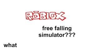 old roblox free falling simulator