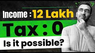 How can you save taxes on the income of 12 lakhs?