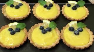 Mini Fruit tarts with Lemon curd / Chana's Creations