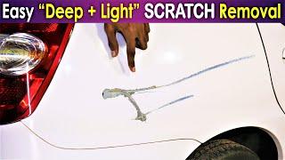 How TO Remove SCRATCH Permanently - Ultimate Guide || scratch remover for car || car scratch repair