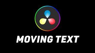 How To Move Text (DaVinci Resolve Tutorial)