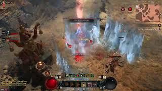 Barbarian destroys full groups unstopable Diablo 4 PvP