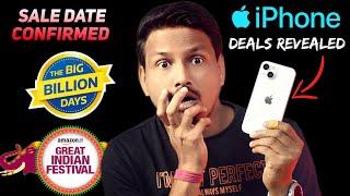 Flipkart Big Billion Day & Amazon The Great Indian Festival Sale Confirmed Date || iPhone Sale Price