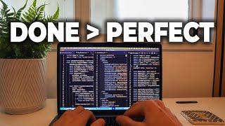 Why perfect developers lose every time