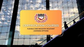 Certification Courses offered at CTS College