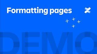 Formatting pages in Confluence | Atlassian