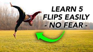 Learn 5 Easy Flips ASAP - How to Do Without Just Sending!