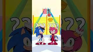 New Kiss Run: Sonic vs. Amy Rose Day 3 Challenge! #SonicTheHedgehog #Sonic #Shorts