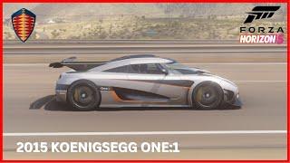 2015 Koenigsegg One:1 Top Speed Test - Forza Horizon 5