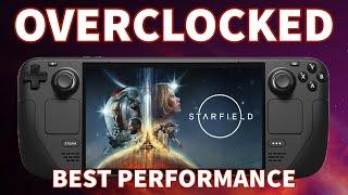 Starfield on the Steam Deck - Overclocking for best Performance #steamdeck #starfield