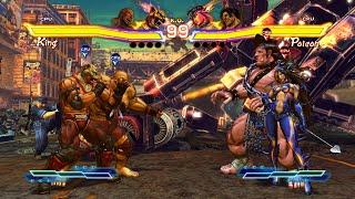 King & Marduk vs Poison & Hugo! Fiery CPU Battle!