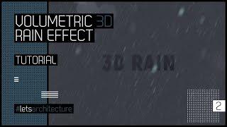 Volumetric 3D Rain Effect - Photoshop Render Tutorial