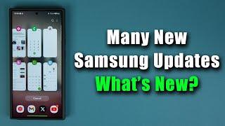 Multiple New Samsung Galaxy Updates  - What's New?