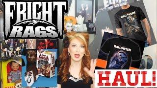 Fright Rags Haul! Horror Shirts Halloween Michael Myers Count Chocula HorrorGal Hauls