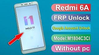 RIDMI 6A FRP BYPASS | AFRAD TELECOM | BYPASS FRP REDMI 6A MIUI 11 | REDMI 6A FRP BYPASS WITHOUT PC