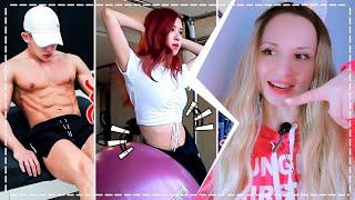 K-POP АЙДОЛЫ занимаются СПОРТОМ! РЕАКЦИЯ/REACTIONS | KPOP AriTube