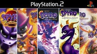 Spyro The Dragon Games for PS2