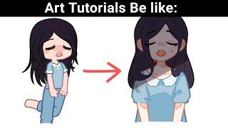 What They Don't tell you in ART TUTORIALS:
