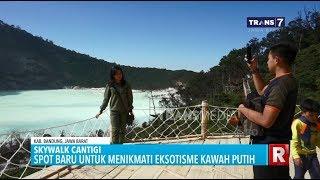 Menikmati Pemandangan Kawah Putih Dari Ketinggian di Skywalk Cantigi