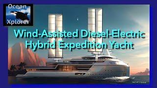 Paul Madden introduces First Wind-Assisted Diesel-Electric Hybrid Expedition Yacht. New Build Ep. 4