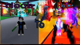 Noob To Pro In Ninja Legends Roblox - No Robux Challenge