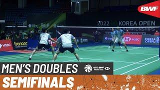 Korea Open Badminton Championships 2022 | Kang/Seo (KOR) vs Ahsan/Setiawan (INA) [2] | Semifinals