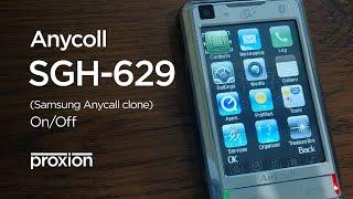 Anycoll SGH-629 (Samsung Anycall clone) - On/Off