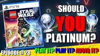 SHOULD YOU PLATINUM LEGO STAR WARS THE SKYWALKER SAGA? PLATINUM JOURNEY EXPLAINED - TROPHY GUIDE