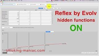 Включване на разширените функции в Reflex by Evolv / extended functions  ON / hack