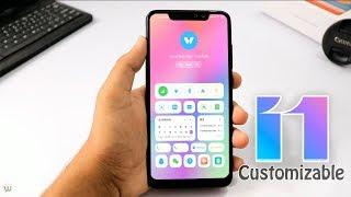 New MIUI 11 Fully Customizable MIUI Theme | New AOD Lockscreen & IOS Control Panel