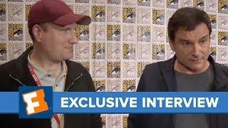 Kevin Feige and Shane Black - Iron Man 3 Exclusive Interview | Comic Con | FandangoMovies