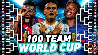 I Played The WORLD CUP with *100 NATIONAL TEAMS* ... (INCREDIBLE UPSET WINS! )