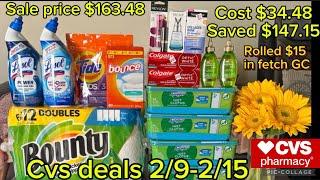 Cvs couponing haul all digital deals || 2/8-2/15 || learn cvs couponing