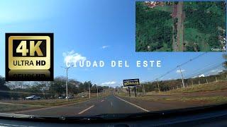 MANEJANDO POR CIUDAD DEL ESTE 4K | CDE DRIVE 4K | PARAGUAY