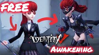 FREE KASUMI A skin & AWAKENING to VIOLET Animation + Other Skins | Persona 5 Crossover Identity V