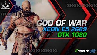 XEON E5 2689 GTX 1080 in God Of War | 1080p | LOW MEDIUM ULTRA