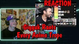 Ranking EVERY Anime Trope REACTION