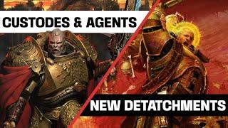 New Adeptus Custodes and Imperial Agents Detachments! | Warhammer 40K Grotmas Calendar