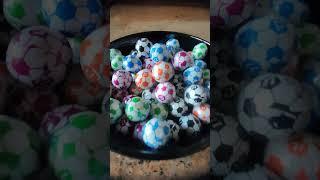 #amazing sounds from chocolate football candies #asmr #viral #shorts